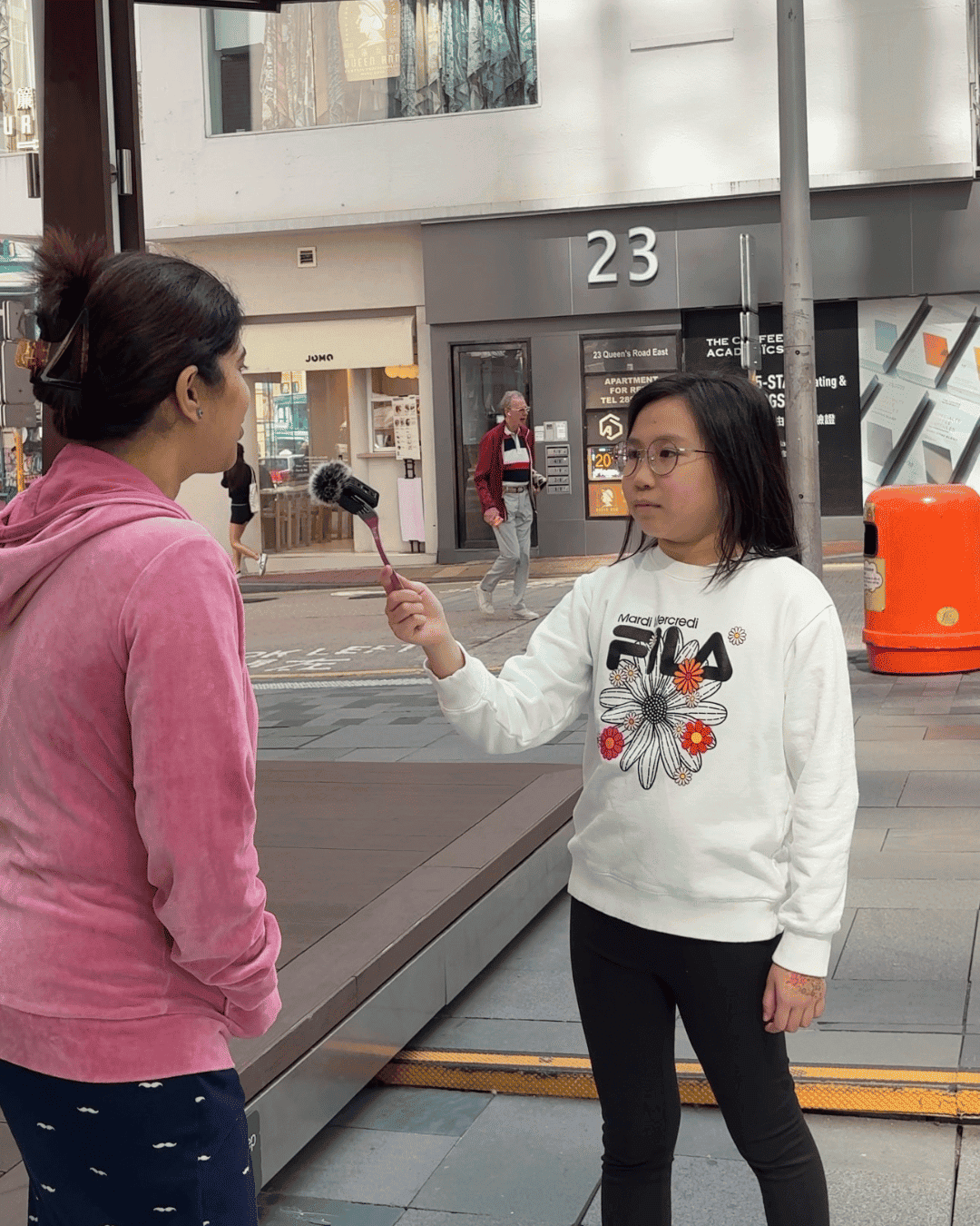 Street Podcast Adventure in action